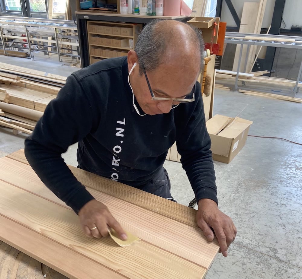 Bram KOPexpo aan het werk-min
