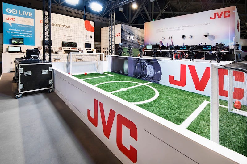 Standbouw IBC voor JVC Kenwood