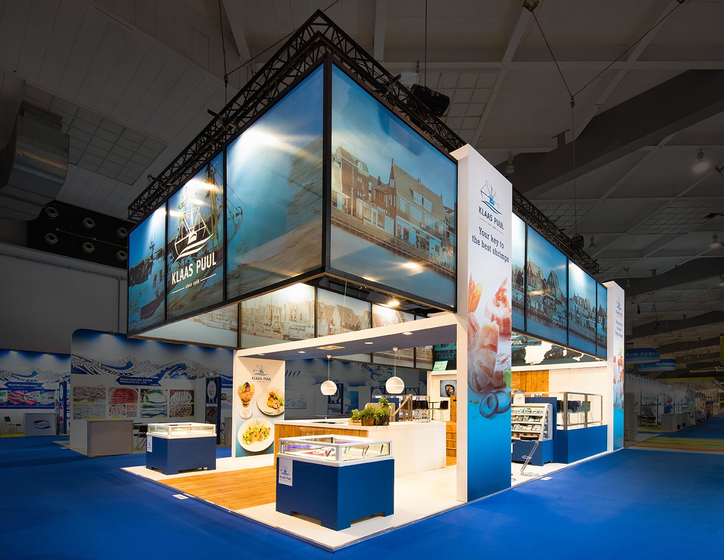 Exhibition stand Klaas Puul Seafood Expo