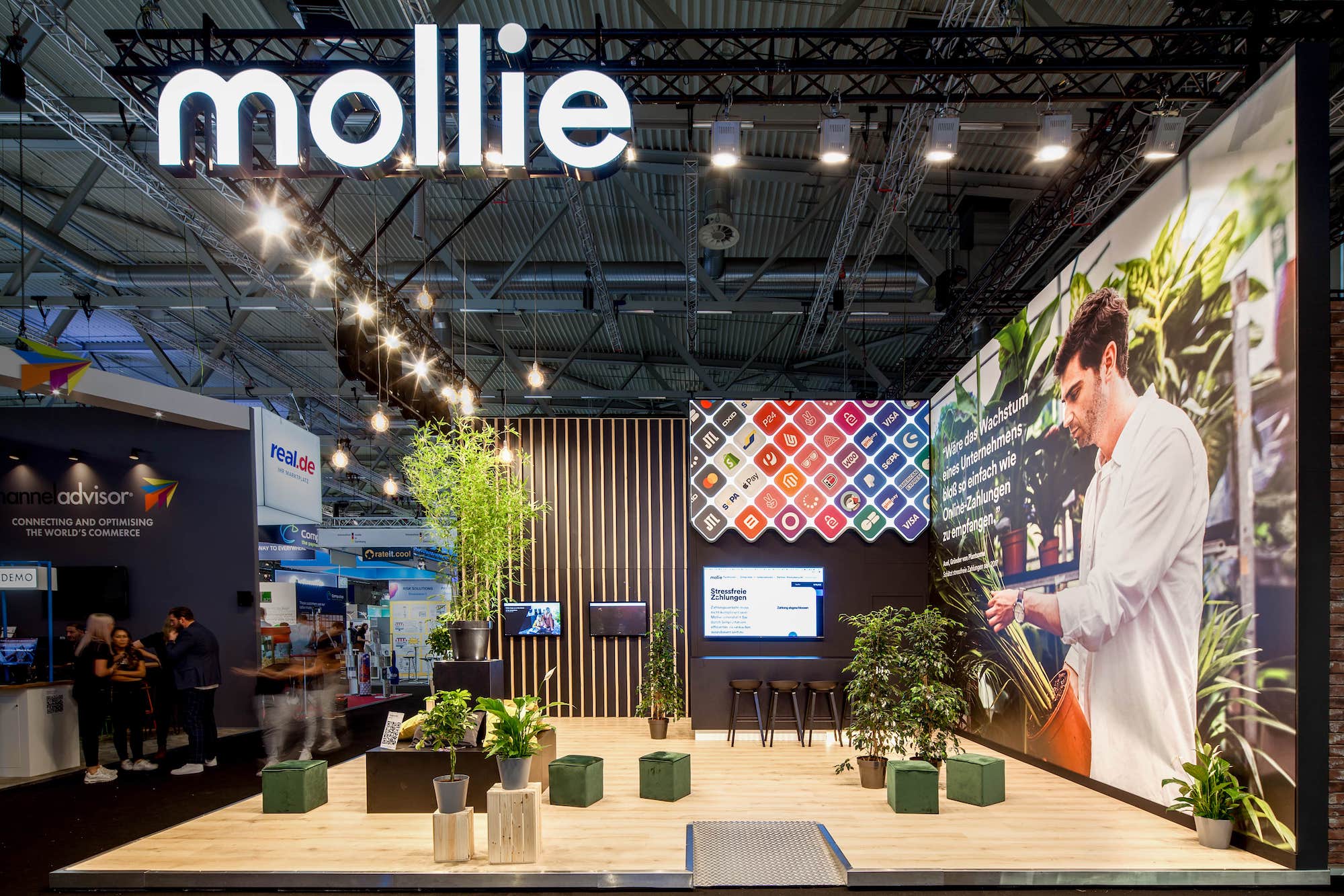 Exhibition stand Mollie