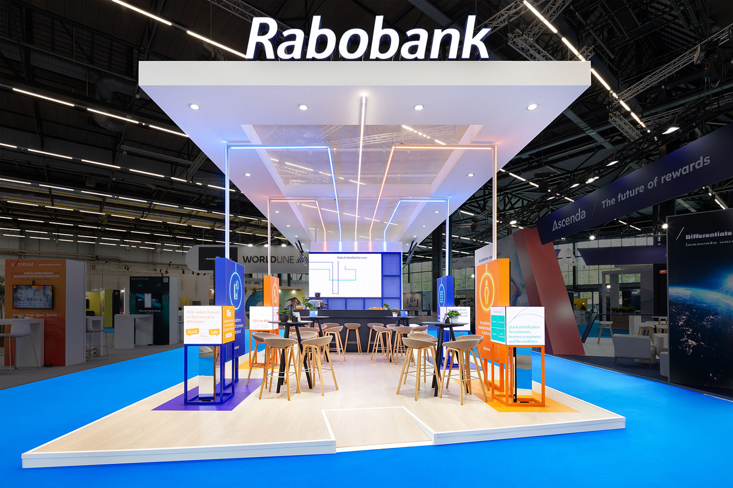 Standbouw Amsterdam voor Rabobank