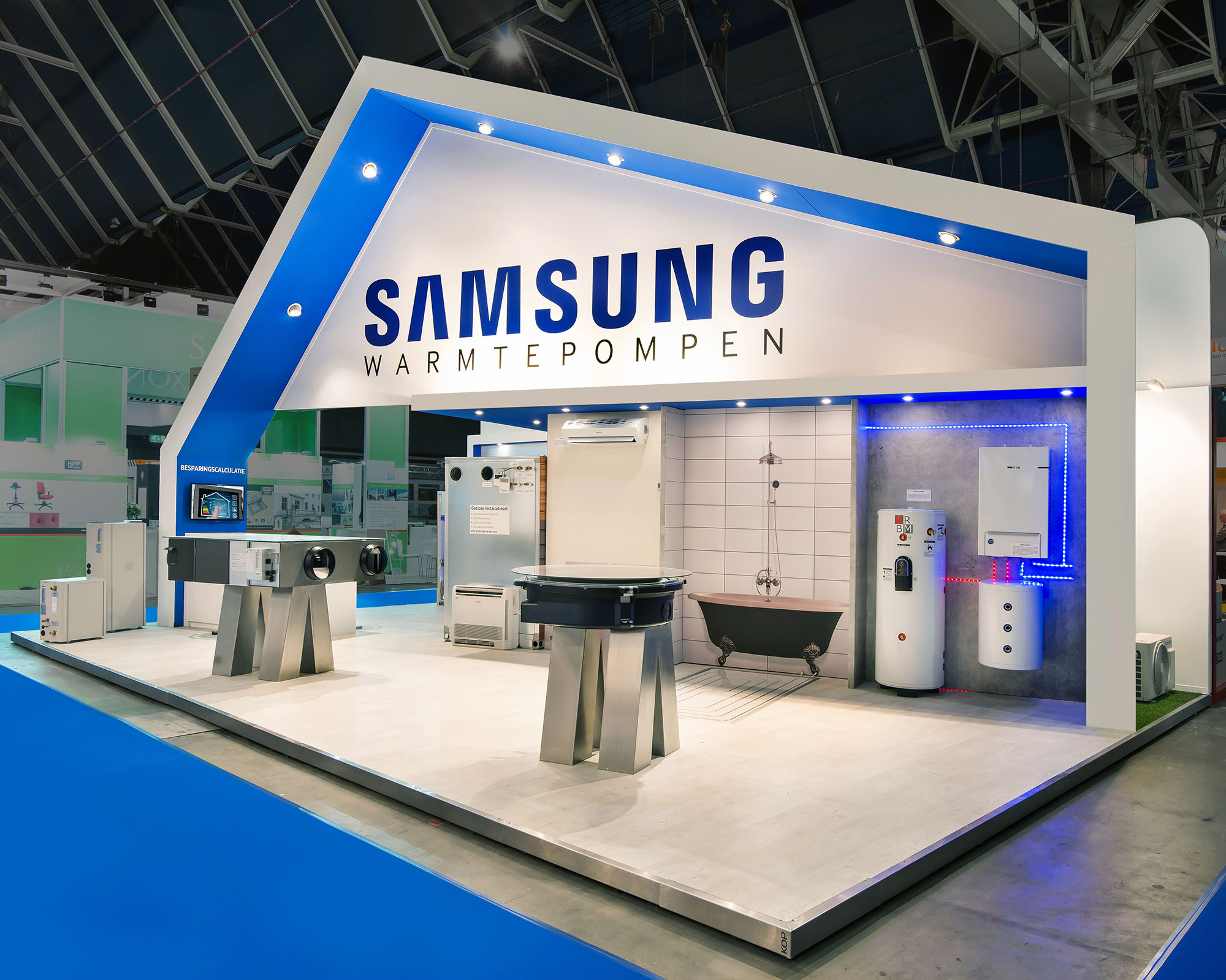 Exhibition stand Samsung Ambrava Bouwbeurs