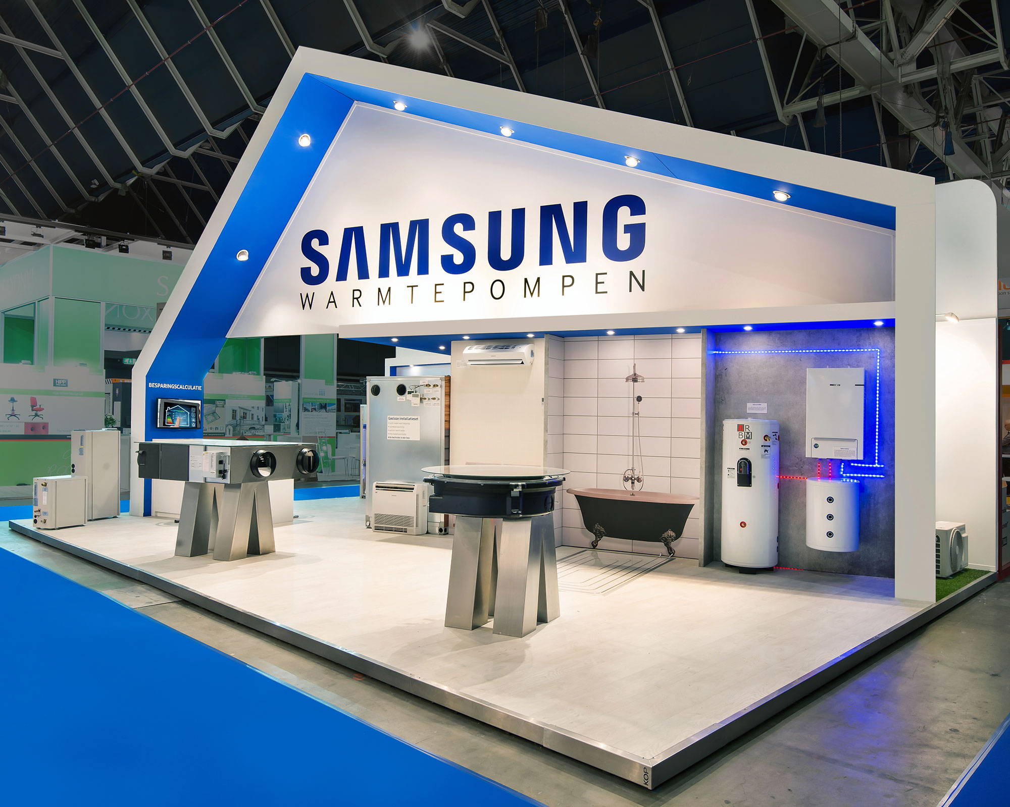 Standbouw voor Samsung Ambrava op de Bouwbeurs