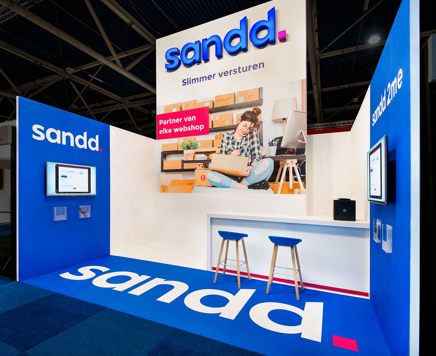 Exhibition stand Sandd Webwinkel vakdagen