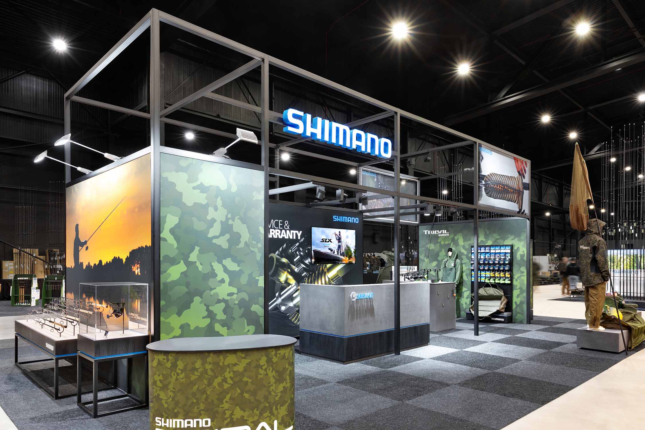 Standbouw Shimano